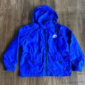 Large windbreaker Miller Lite logo California Outerwear